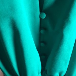 Emerald green Zara Dress